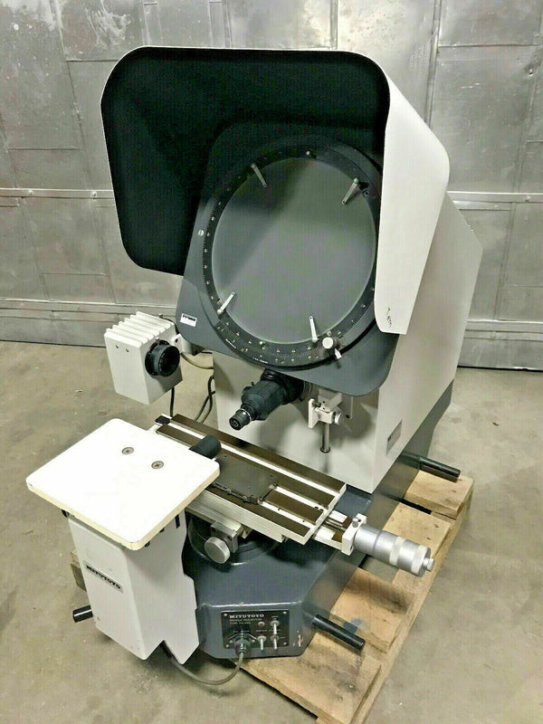 MITUTOYO PH-350 Optical Comparator Profile Projector X50 Lenses Made in Japan