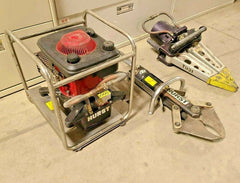 Complete Set Hurst Jaws of Life Rescue Hydraulic Unit Cutter Spreader NICE