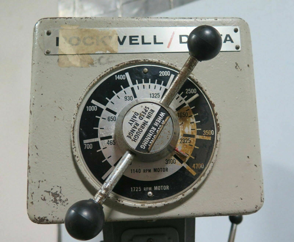 Rockwell Delta Series 15-655 Floor Drill Press Variable Speed USA Made