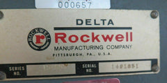 Rockwell Delta Series 15-655 Floor Drill Press Variable Speed USA Made