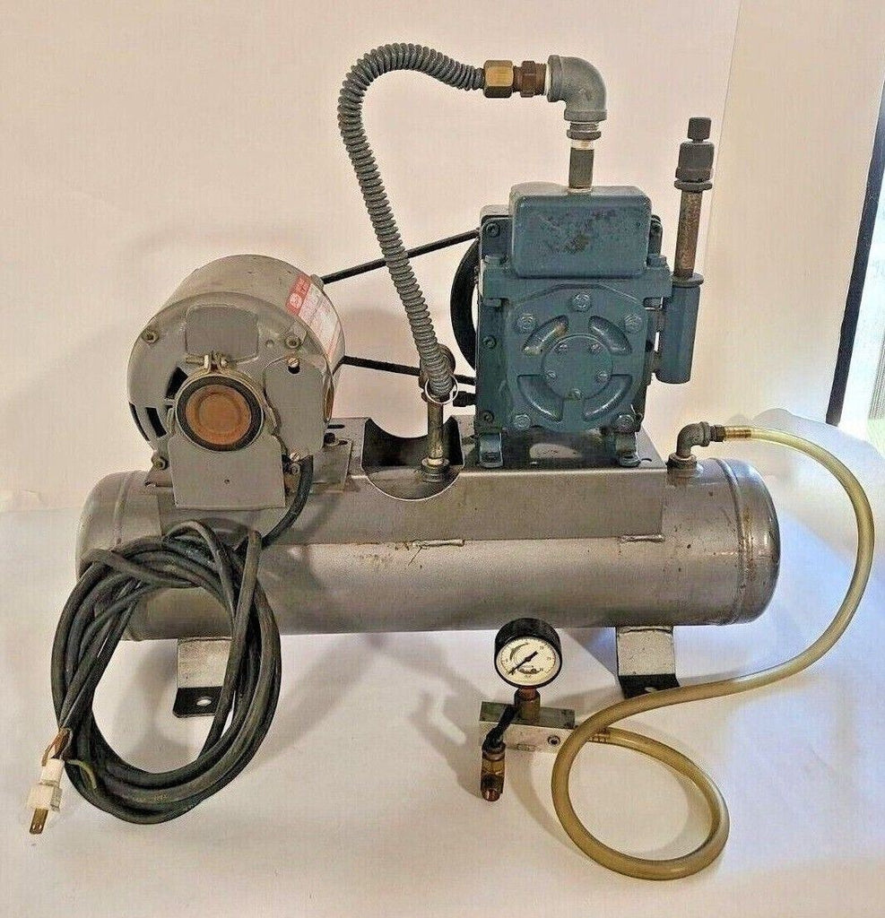 1400 Duo-Seal Vacuum Pump Dayton 5K413B AC Motor Split 1/3 HP Cannabis Hemp