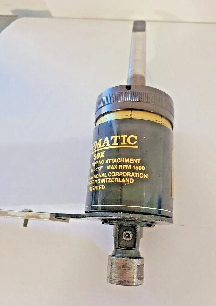 TAPMATIC 50X REVERSIBLE TAPPING ATTACHMENT CAP M3-M12 #6-1/2