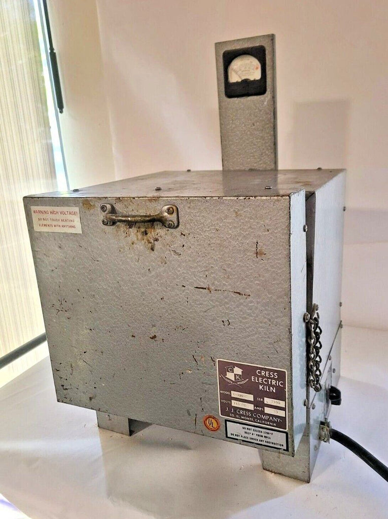 CRESS Electric Kiln Furnace Oven Model C100E Heat Treat High Temp