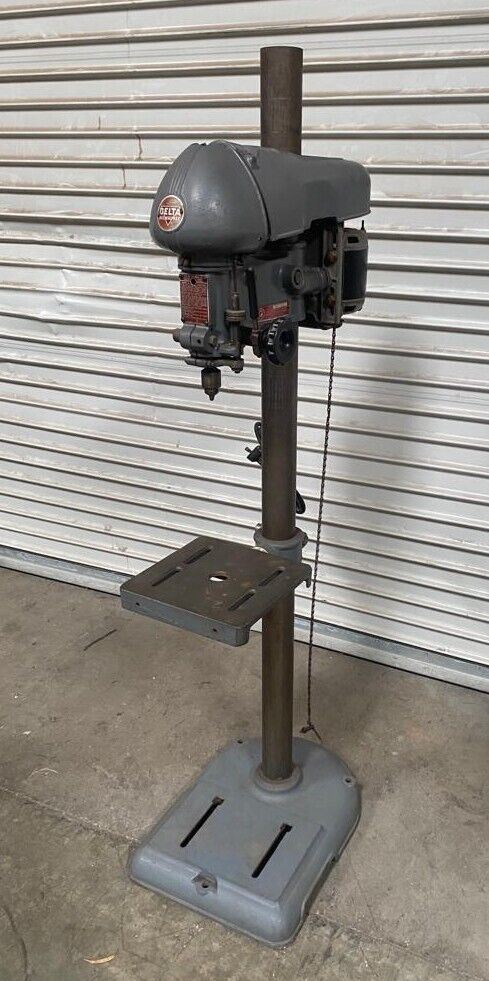 Rockwell Delta Milwaukee Super Hi Heavy Duty Drill Press Heavy Duty