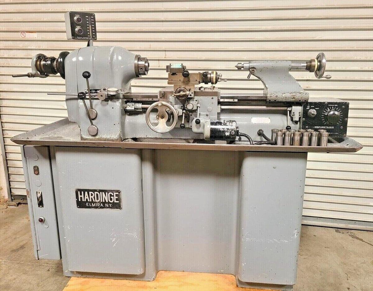 Hardinge TFB Precision Tool Room Metal Lathe 11” X 18” Dovetail Bed Wi