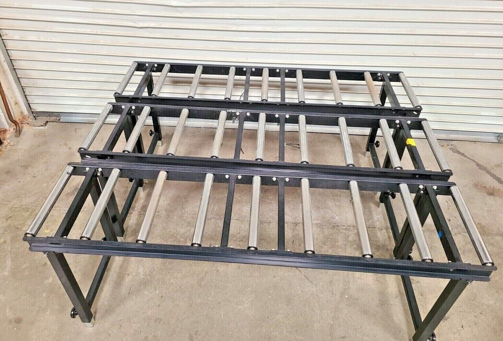 Lot of 3 Conveyor with Adjustable Height Leg 66 x 14