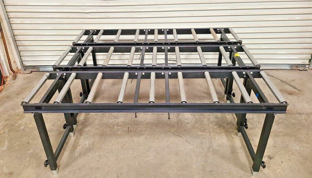 Lot of 3 Conveyor with Adjustable Height Leg 66 x 14