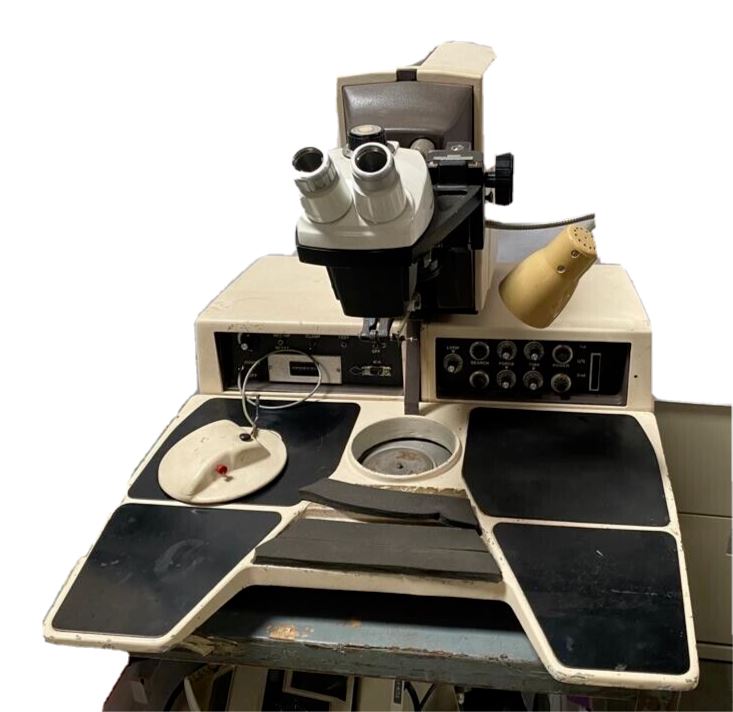 Kulicke & Soffa K&S 4123 Wire Wedge Bonder With Bausch & Lomb Microscope Head