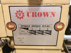 Honden Crown L-900B Metal Lathe 12