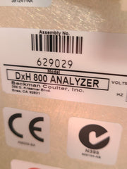 Beckman Coulter UniCel DxH 800 Analyzer Stainer Cellular Analysis System