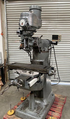 Bridgeport Vertical Mill Milling Machine 1-1/2 HP 9x32 Table Variable Speed