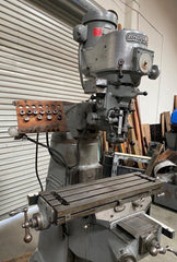 Bridgeport Vertical Mill Milling Machine 1-1/2 HP 9x32 Table Variable Speed