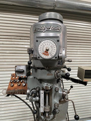Bridgeport Vertical Mill Milling Machine 1-1/2 HP 9x32 Table Variable Speed