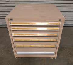 Stanley Vidmar 6 Drawers Cabinet Tool Box Storage 30 x 28 x 34