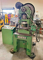 BRUDERER BSTA-30 30 Ton High Speed Press Stamping Machine Controls Switzerland
