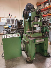 BRUDERER BSTA-30 30 Ton High Speed Press Stamping Machine Controls Switzerland