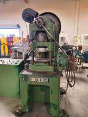 BRUDERER BSTA-30 30 Ton High Speed Press Stamping Machine Controls Switzerland