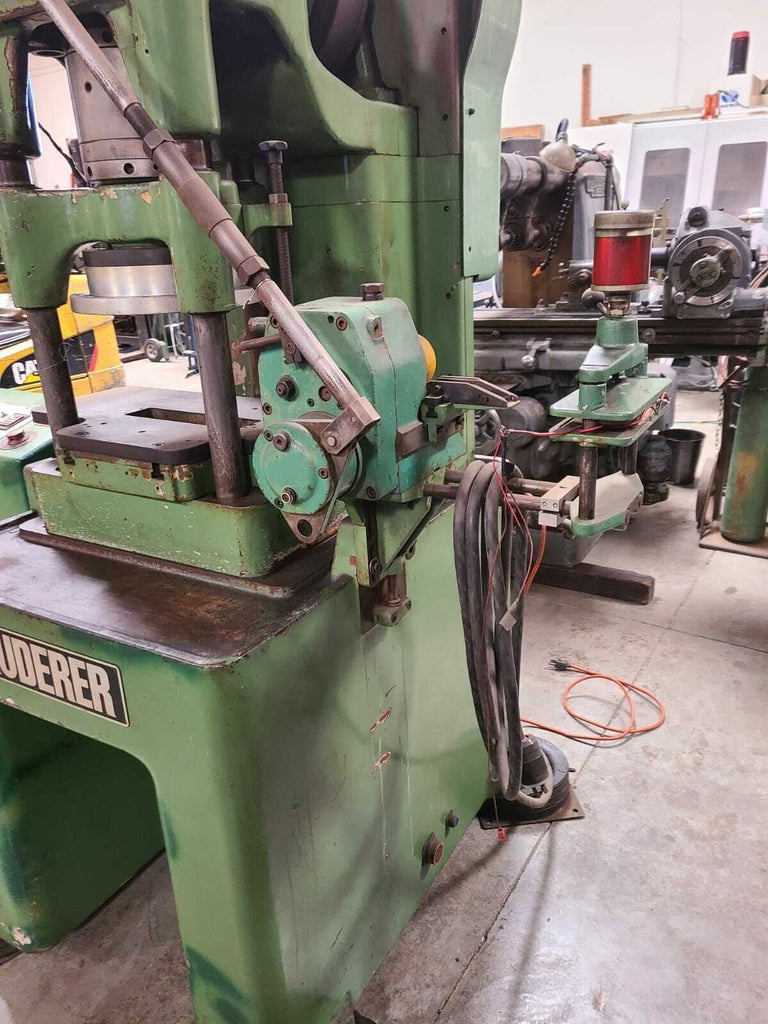 BRUDERER BSTA-30 30 Ton High Speed Press Stamping Machine Controls Switzerland