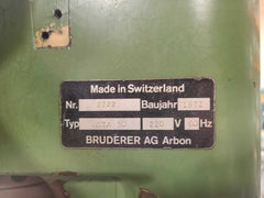 BRUDERER BSTA-30 30 Ton High Speed Press Stamping Machine Controls Switzerland