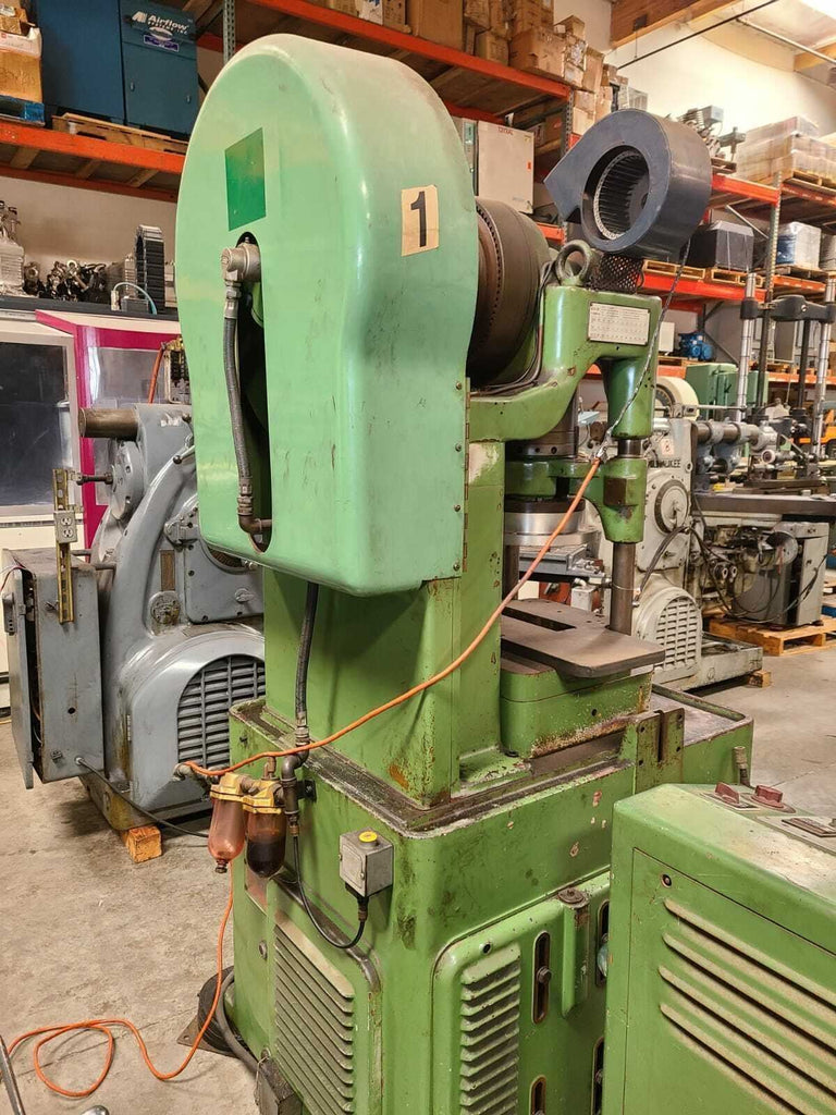 BRUDERER BSTA-30 30 Ton High Speed Press Stamping Machine Controls Switzerland