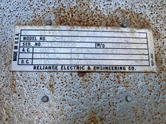 RELIANCE ELECTRIC DRIVE Variable Speed Regulator Unit Transformer