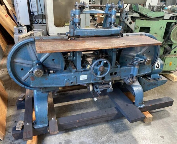 USM Die Cutting Hudson General Leather Splitting Clicker Press Model A 12"