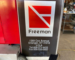Freeman Herman Schwabe Die Cutting Clicker Press Model 76M Heated Platen