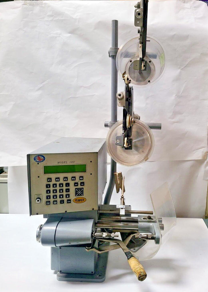 Itasca Systems Model 100 Single Spindle Coil Winder Wire Winding Machine Local Pickup