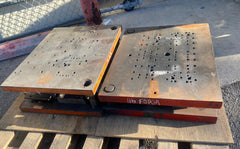 Lot for 2 Punch Press Die Set Shoe Rectangular Dimensions 25x21 & 24x20