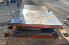 Lot for 2 Punch Press Die Set Shoe Rectangular Dimensions 25x21 & 24x20