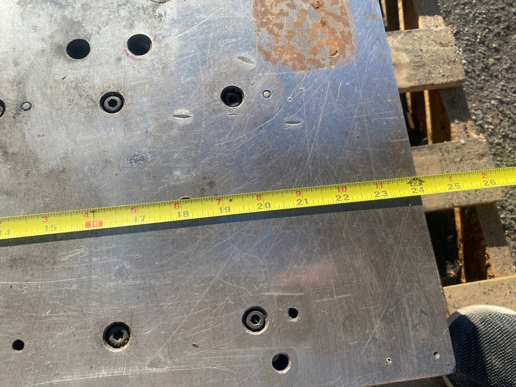 Lot for 2 Punch Press Die Set Shoe Rectangular Dimensions 25x21 & 24x20