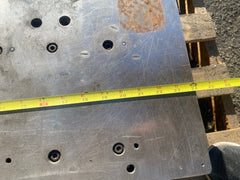 Lot for 2 Punch Press Die Set Shoe Rectangular Dimensions 25x21 & 24x20