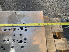 Lot for 2 Punch Press Die Set Shoe Rectangular Dimensions 25x21 & 24x20