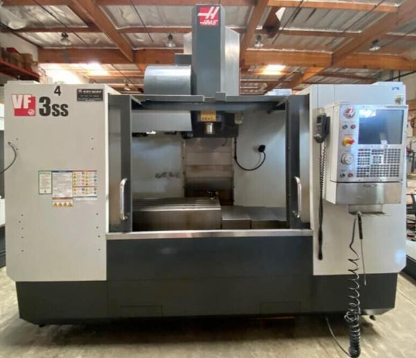 2010 HAAS VF-3SS CNC Vertical Machining Center 12,000 RPM 4-Axis 24 ATC Local Pickup