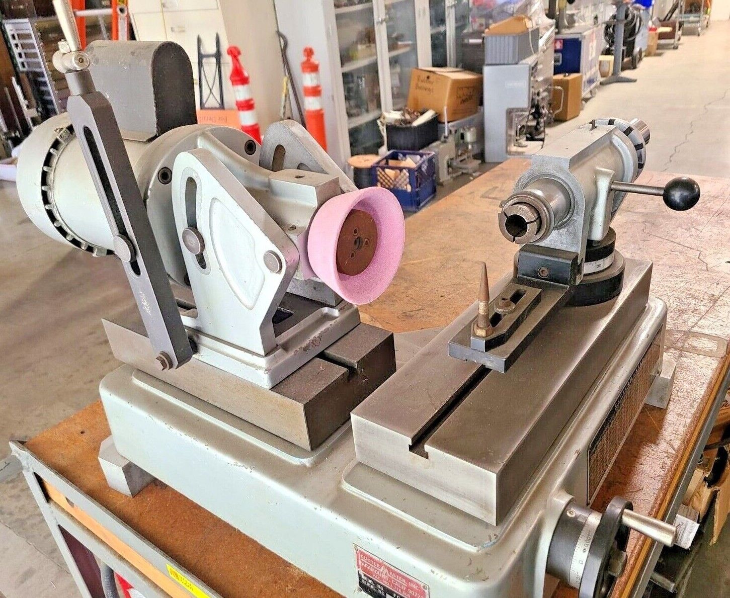 Cutter Master FCG 30 Tool Grinder End Mill Sharpener 5C Collets Diamon