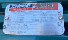 Sulzer OHH 8x10x21B-1 Horizontal Centrifugal Process Pump Reliance 100 HP Motor