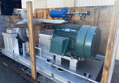 Sulzer OHH 8x10x21B-1 Horizontal Centrifugal Process Pump Reliance 100 HP Motor