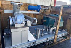 Sulzer OHH 8x10x21B-1 Horizontal Centrifugal Process Pump Reliance 100 HP Motor