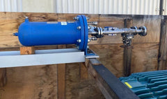 Sulzer OHH 8x10x21B-1 Horizontal Centrifugal Process Pump Reliance 100 HP Motor