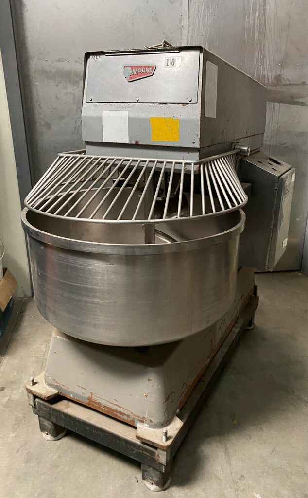 Moline Three Bag Spiral Mixer Heavy Duty Missing Controls