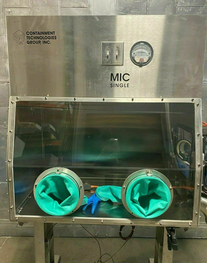 Containment Technologies Group CTG MIC Single Glove Box Mobile Isolation Chamber Local Pickup