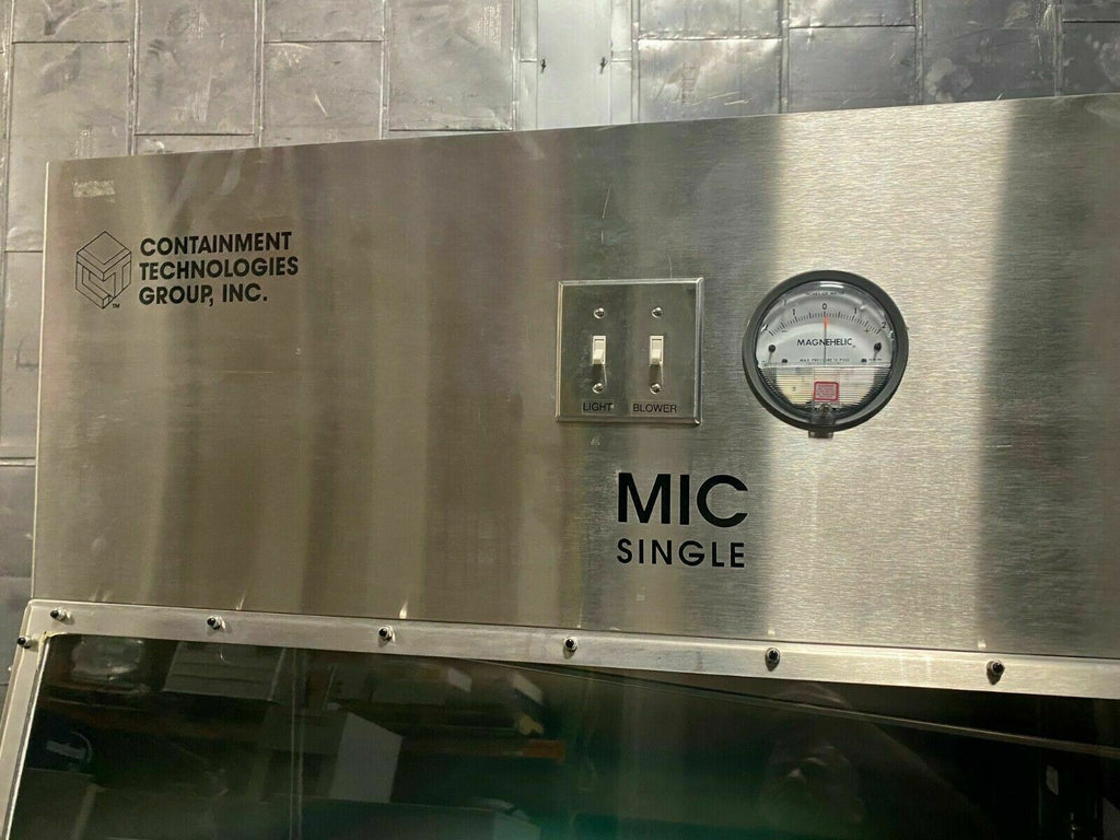 Containment Technologies Group CTG MIC Single Glove Box Mobile Isolation Chamber Local Pickup