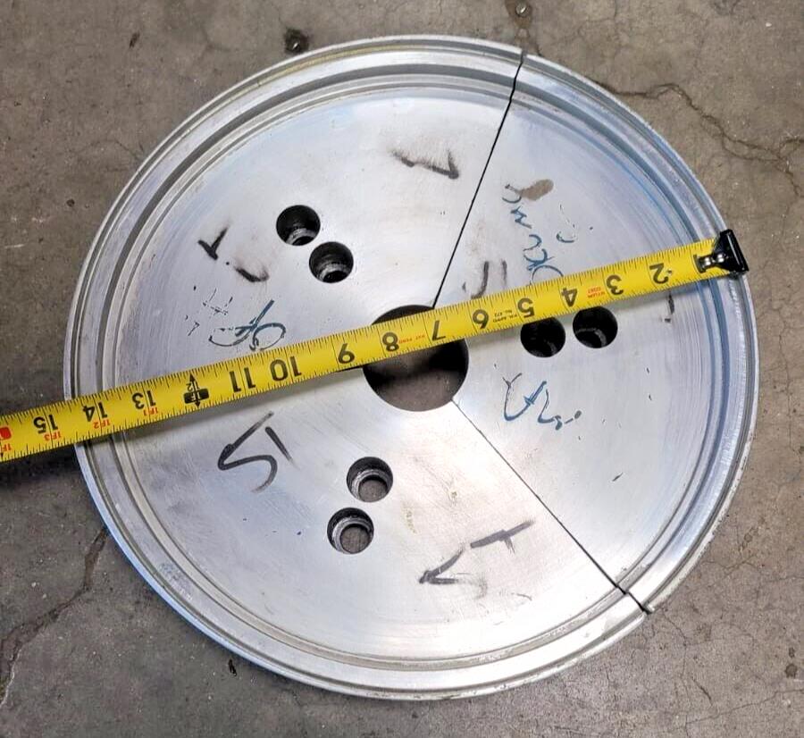 15" Lathe Chuck Aluminum Soft Jaws CNC