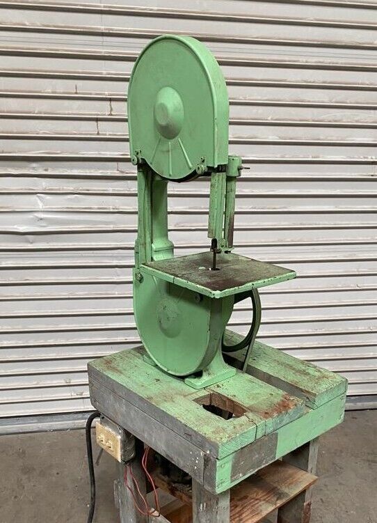 Vintage Delta Wood Working 10” Band Saw Machine Single Phase Local Pickup