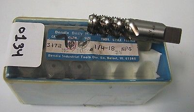 Besly Tap 1/4 - 18 NPS MC 10558 34 3172 Brand New Made in USA
