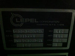 Lepel T-50-3-DF4-TL Induction Heater 50 KW Low Hours on Wheels NICE