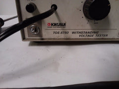 KIKUSUI Electronic TOS 8750 Withstanding Voltage tester