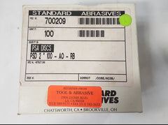 100 Pcs Standard Abrasives PSA Sanding Disc 700209 PSD 2 New USA 100 AO RB