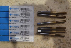 Lot of 6 Pcs New England Tap 1/4-20 NC H7 THD Form B Ticlad HSS 435991 New