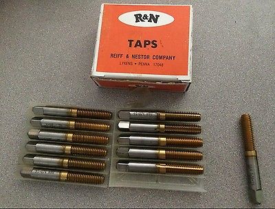 2 Pcs Reiff Nestor R&N ThreadFormer HSS Standard Bottom Tap 3/8 - 16 H9 333THD